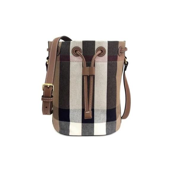 Burberry Checkered Bucket Bag NWT - Picture 2 of 9